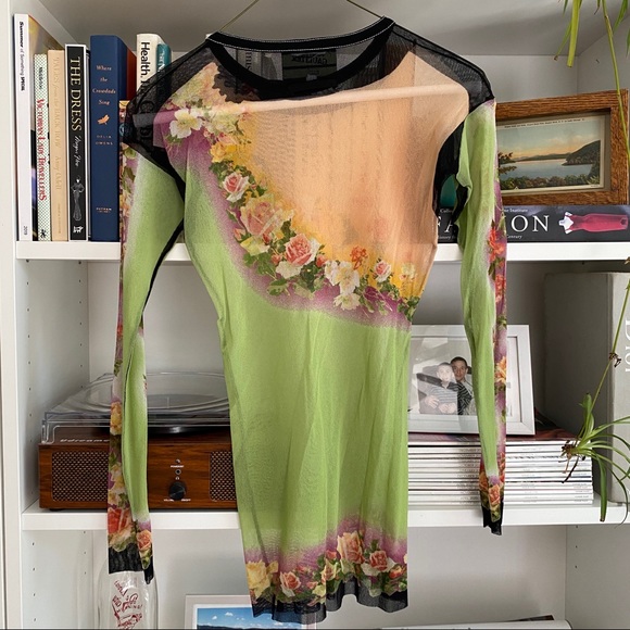 Vintage Gaultier Mesh Top - Picture 2 of 3